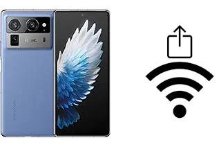 Générer un QR code avec la clé Wifi sur un Tecno Phantom V Fold2