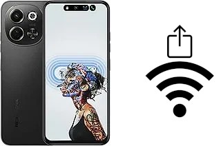Générer un QR code avec la clé Wifi sur un Tecno Pova 6 Neo 5G