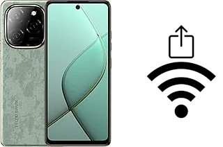 Générer un QR code avec la clé Wifi sur un Tecno Spark 20 Pro 5G