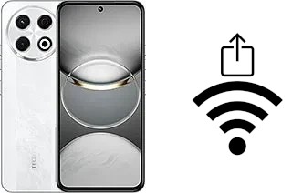 Générer un QR code avec la clé Wifi sur un Tecno Spark 30 Pro