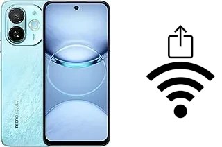 Générer un QR code avec la clé Wifi sur un Tecno Spark 30C 5G