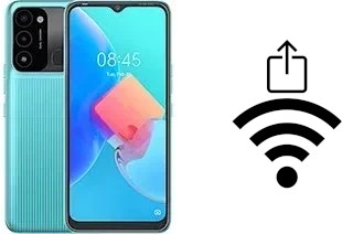Générer un QR code avec la clé Wifi sur un Tecno Spark Go 2022