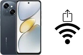 Générer un QR code avec la clé Wifi sur un Tecno Spark Go 1S