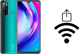 Générer un QR code avec la clé Wifi sur un TECNO Spark Power 2
