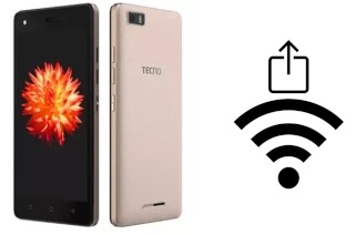Générer un QR code avec la clé Wifi sur un Tecno W3