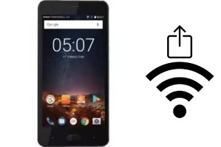 Générer un QR code avec la clé Wifi sur un Teknosa Preo P3