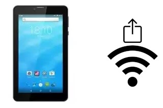 Générer un QR code avec la clé Wifi sur un Texet TM-7053