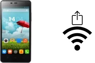 Générer un QR code avec la clé Wifi sur un THL 4400