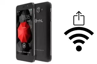 Générer un QR code avec la clé Wifi sur un THL W200C