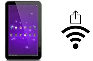 Générer un QR code avec la clé Wifi sur un Toshiba Excite 13 AT335