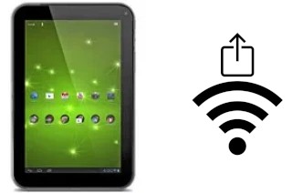 Générer un QR code avec la clé Wifi sur un Toshiba Excite 7.7 AT275