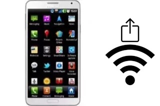 Générer un QR code avec la clé Wifi sur un Trident A9