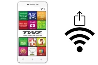 Générer un QR code avec la clé Wifi sur un TWZ Y1