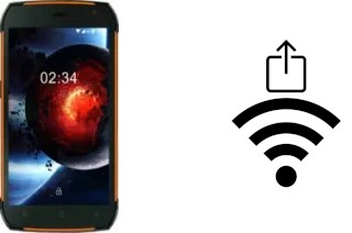 Générer un QR code avec la clé Wifi sur un Uhans K5000