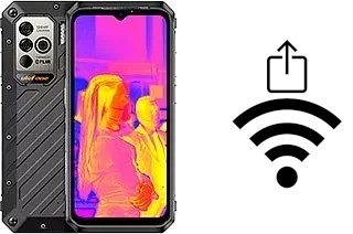 Générer un QR code avec la clé Wifi sur un Ulefone Power Armor 18T