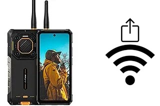 Générer un QR code avec la clé Wifi sur un Ulefone Armor 26 Ultra Walkie-talkie