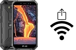 Générer un QR code avec la clé Wifi sur un Ulefone Armor X6 Pro