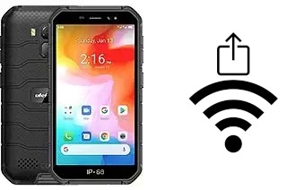Générer un QR code avec la clé Wifi sur un Ulefone Armor X7
