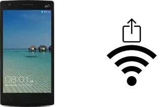 Générer un QR code avec la clé Wifi sur un Ulefone L55