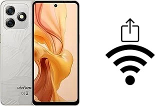 Générer un QR code avec la clé Wifi sur un Ulefone Note 18 Ultra