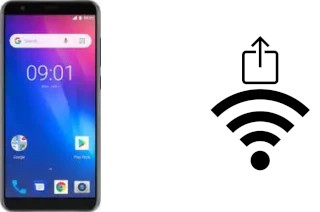 Générer un QR code avec la clé Wifi sur un Ulefone S1