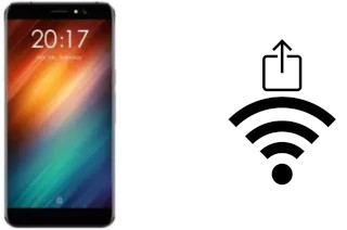 Générer un QR code avec la clé Wifi sur un Ulefone S8