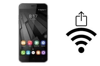 Générer un QR code avec la clé Wifi sur un Umax VisionBook P55 LTE Pro