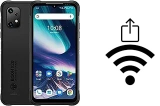 Générer un QR code avec la clé Wifi sur un Umidigi Bison X20