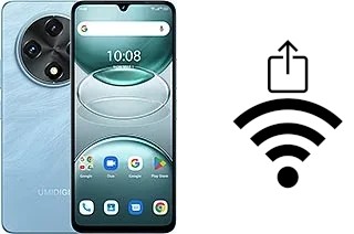 Générer un QR code avec la clé Wifi sur un Umidigi G100