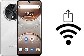 Générer un QR code avec la clé Wifi sur un Umidigi G100A