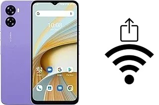 Générer un QR code avec la clé Wifi sur un Umidigi G3 Plus