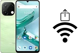 Générer un QR code avec la clé Wifi sur un Umidigi G9T