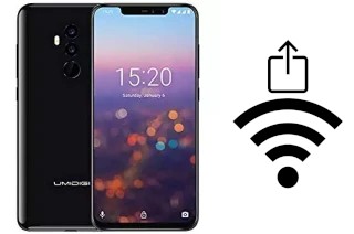 Générer un QR code avec la clé Wifi sur un UMIDIGI Z2 Pro