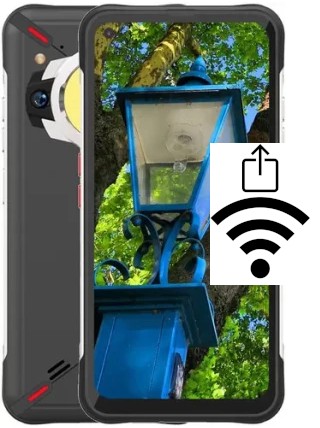 Générer un QR code avec la clé Wifi sur un Unihertz Golden Eye