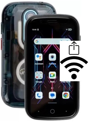 Générer un QR code avec la clé Wifi sur un Unihertz Jelly Star