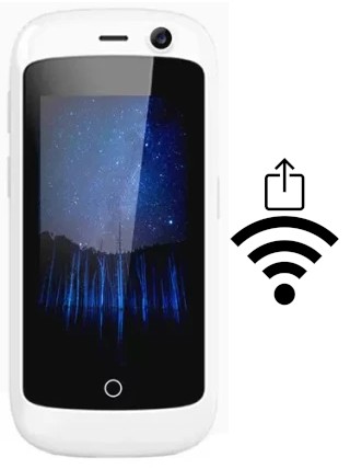 Générer un QR code avec la clé Wifi sur un Unihertz Jelly