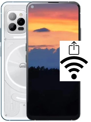 Générer un QR code avec la clé Wifi sur un Unihertz Luna