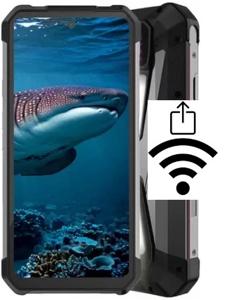 Générer un QR code avec la clé Wifi sur un Unihertz Shark 5G