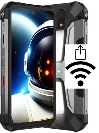 Générer un QR code avec la clé Wifi sur un Unihertz Tank 2 Pro