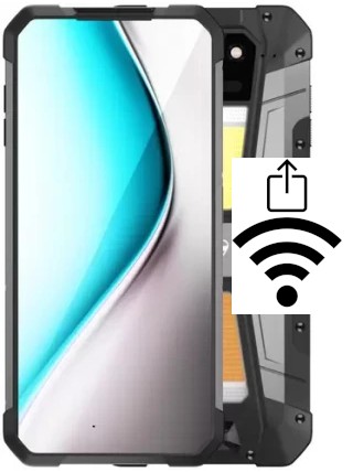 Générer un QR code avec la clé Wifi sur un Unihertz Tank 2