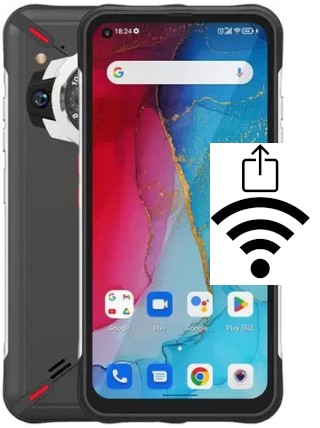 Générer un QR code avec la clé Wifi sur un Unihertz TickTock-S