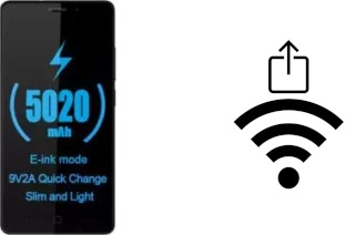 Générer un QR code avec la clé Wifi sur un Vernee Thor E