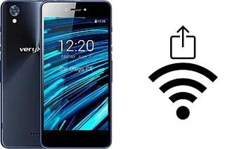 Générer un QR code avec la clé Wifi sur un verykool sl5050 Phantom