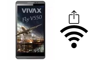 Générer un QR code avec la clé Wifi sur un Vivax Fly V550
