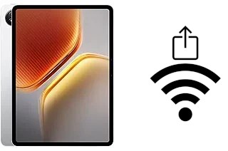 Générer un QR code avec la clé Wifi sur un vivo IQOO Pad5