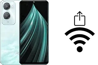 Générer un QR code avec la clé Wifi sur un vivo iQOO Z9 Lite