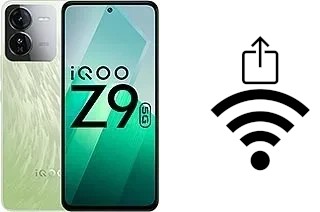 Générer un QR code avec la clé Wifi sur un vivo iQOO Z9