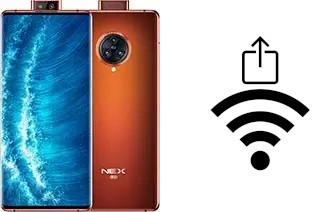 Générer un QR code avec la clé Wifi sur un vivo NEX 3S 5G