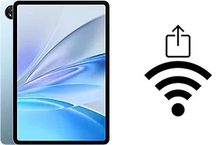 Générer un QR code avec la clé Wifi sur un vivo Pad SE