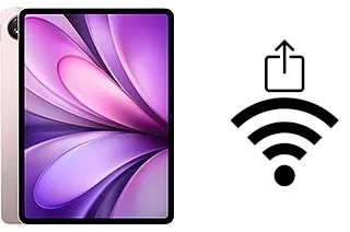 Générer un QR code avec la clé Wifi sur un vivo Pad5